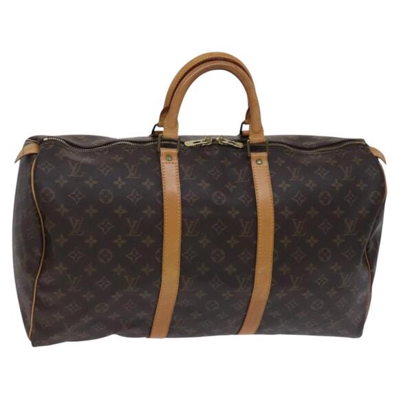 LOUIS VUITTON Monogram Keepall 50 Boston Bag M41426 - Picture 1 of 16